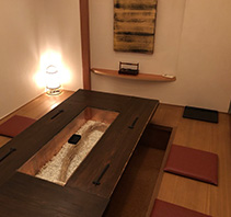 鳥大の店内個室写真